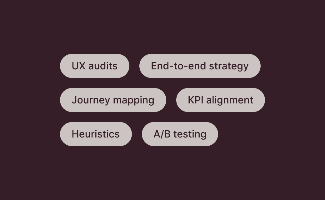 Product &amp; Strategy